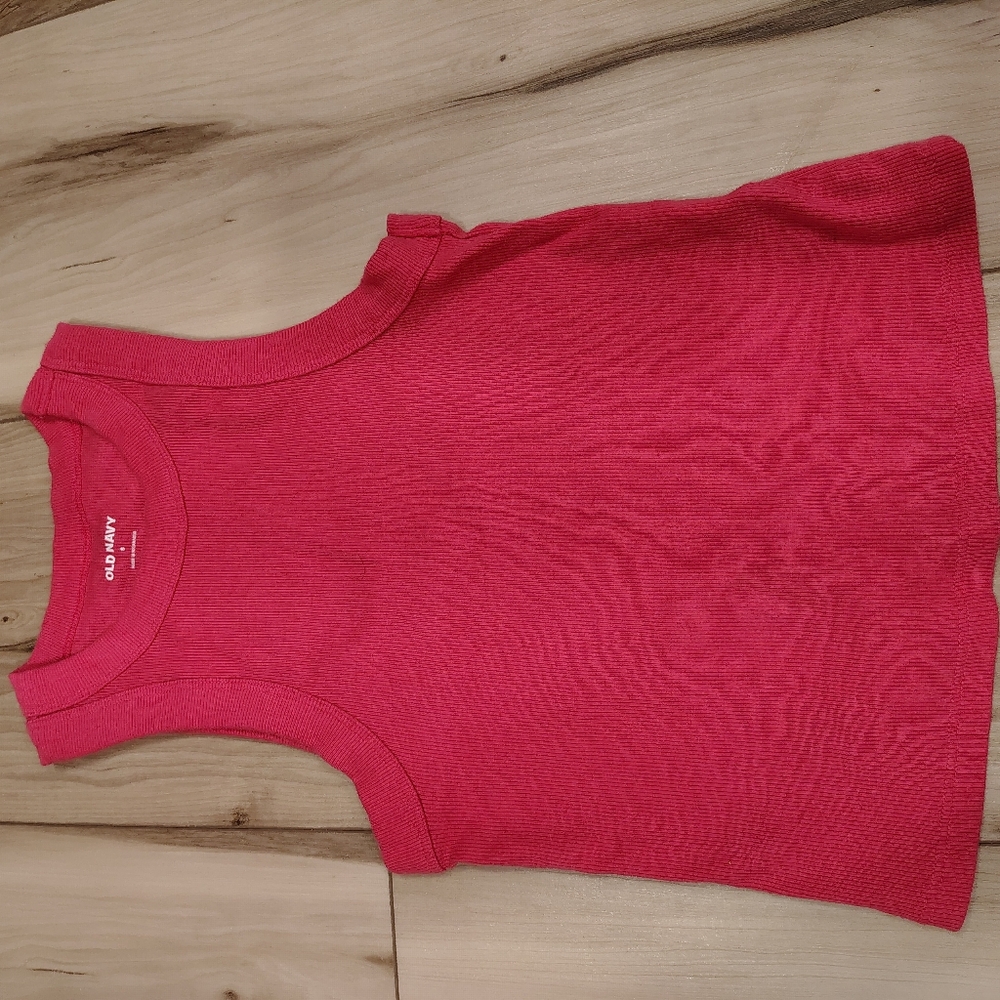 Old Navy Pink Knit Tank top